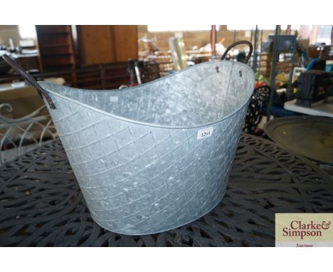 A large oval planter (24)
