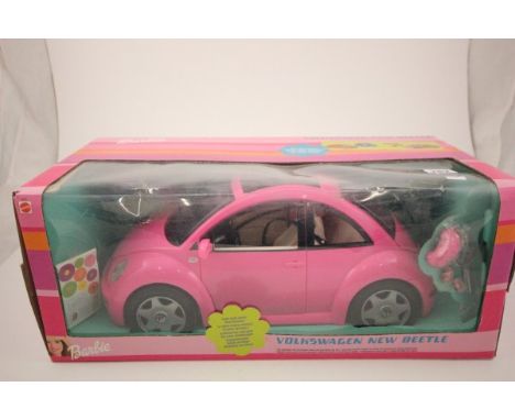 Boxed Mattel Barbie Volkswagen New Beetle