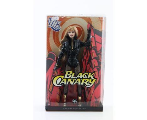 Boxed Mattel Barbie Collectors Black Label 'Black Canary' Doll L9640