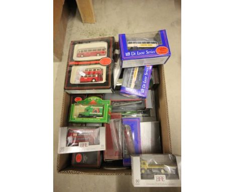 30 Boxed die-cast vehicles including 28 Exclusive First Edition (EFE) buses