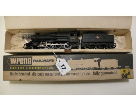 Boxed Wrenn W2225 2-8-0 Freight LMS engine in black