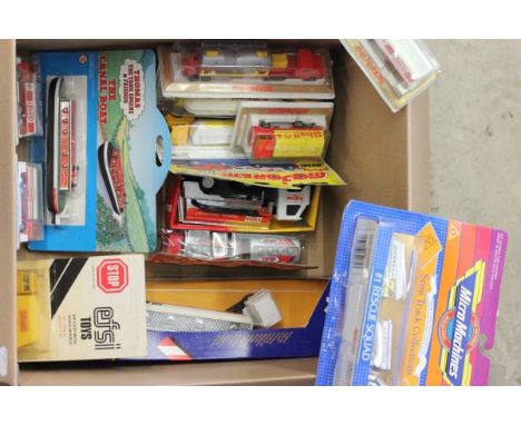 14 Boxed & carded die cast vehicles including Micro Machines, Corgi, Majorette, ERTL Thomas the Tank Engine and Efsi