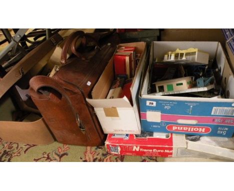 Large quantity of OO gauge model railway mainly Jouef including boxed 7823 Trans Euro set with engine, NS locomotive, boxed r
