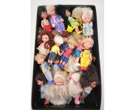 Barbie - Twenty Four Loose Mattel Shelly Dolls and Three Loose Mattel Tommy Dolls