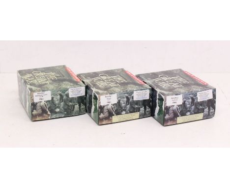 King &amp; Country: A collection of three boxed King &amp; Country's: The Great War figures: Battlefield First-Aid KOSB FW31;