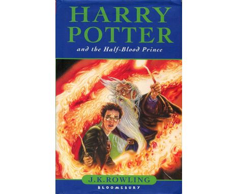 ROWLING J. K.: (1965- ) British author of the seven-volume fantasy series of novels featuring Harry Potter. Book signed, bein