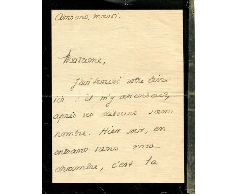 BERNANOS GEORGES: (1888-1948) French Author and Soldier in World War One. Bernanos´ work is largely regarded as a critic to e