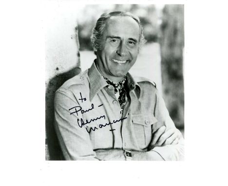 MANCINI HENRY: (1924-1994) American film composer, Academy Award winner. Signed and inscribed 8 x 10 photograph of Mancini in