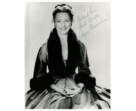 BEWITCHED: Agnes Moorehead (1900-1974) American actress, remembered for her role as Endora, Samantha’s mother, in the America