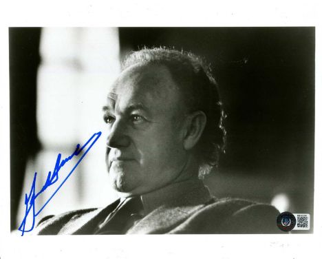 HACKMAN GENE: (1930- ) American actor, Academy Award winner. Signed 10 x 8 photograph of Hackman in a head and shoulders pose