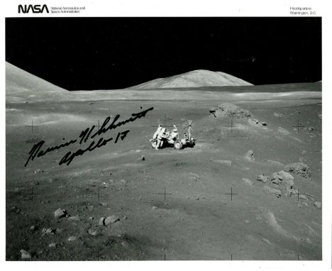 SCHMITT HARRISON: (1935- ) American astronaut, Lunar Module Pilot of the Apollo XVII mission (1972) and the twelfth man to wa