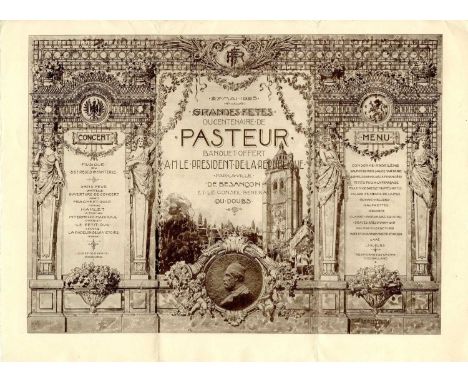 [PASTEUR LOUIS]: (1822-1895) French chemist and microbiologist, renowned for his discoveries of the principles of vaccination