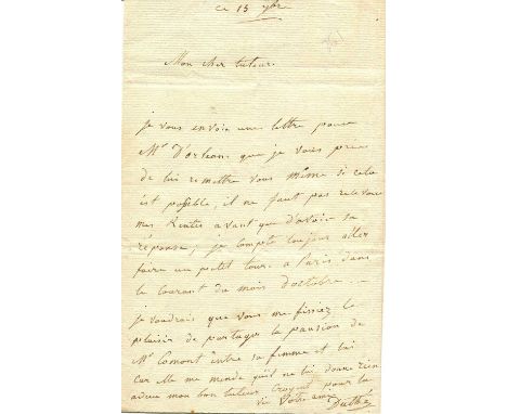 DUTHE ROSALIE: (1748-1830) French courtesan who acquired the dubious honour of becoming the first officially recorded ‘dumb b