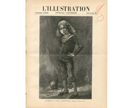 ALEXANDER III: (1845-1894) Emperor of Russia 1881-94. Attractive signed printed large folio copy of L´Illustration Journal Un