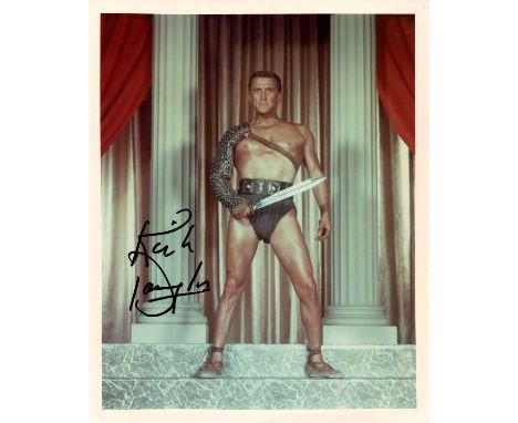DOUGLAS KIRK: (1916-2020) American actor, the recipient of an Honorary Academy Award. Signed colour 8 x 10 photograph of the 