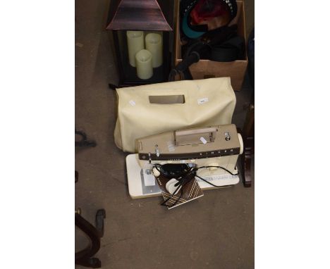 A Singer sewing machine