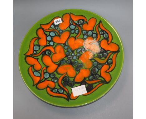A large Poole charger, c.1970 diameter 41.5cm