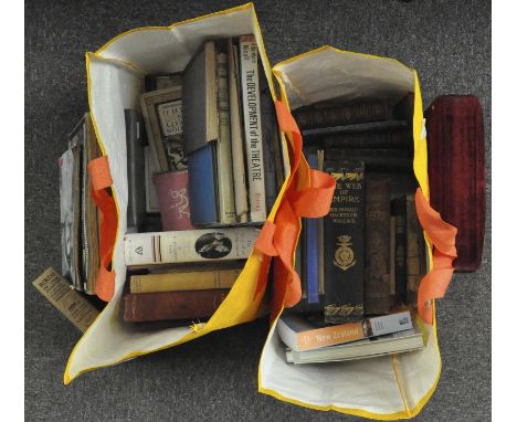 A quantity of vintage books including 'The Web of Empire' by Mackenzie Wallace, and various others such as 'The Development o