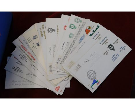 Great Britain Postal History group of (16) commemorative covers from RAF Bruggen and RAF Laarbruch philatelic clubs relating 