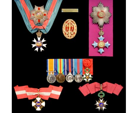 The magnificent group of orders and medals to Lieutenant Colonel Sir Thomas Bilbe Robinson, K.C.M.G., G.B.E., K.B., comprisin