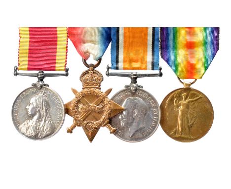 Four medals to Major George Arthur Campbell Taylor, Royal West Surrey Regiment, Indian Army and Royal Warwickshire Regiment: 