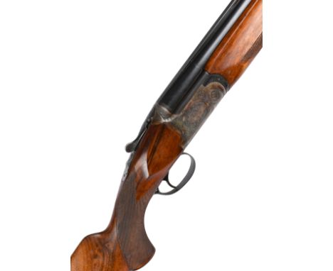 Ƒ Luigi Franchi A 12 bore over and under ejector, serial number 41132, 28 in. barrels with vented top rib, manual safety, col