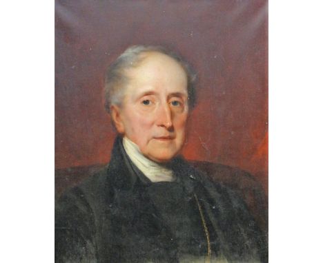 E. Coleman (19th century), Portrait of a gentleman, oil on canvas, signed and dated 1851 on reverse, 58.5cm x 48cm.