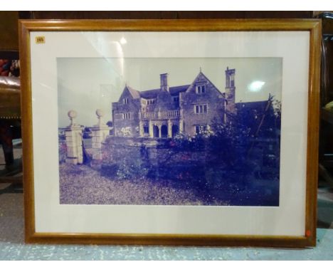 A group of six large 20th century photographic architectural prints, framed and glazed, (6). 