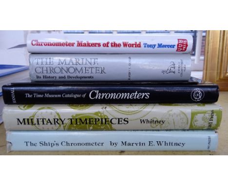 A. Randall, The Time Museum Catalogue of Chronometers, 1992; R. T. Gould, The Marine Chronometer, 1989; T. Mercer, Chronomete