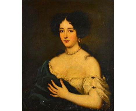 Follower of Mary Beale, Portrait of a lady, oil on canvas, 75cm x 62cm. Illustrated. 