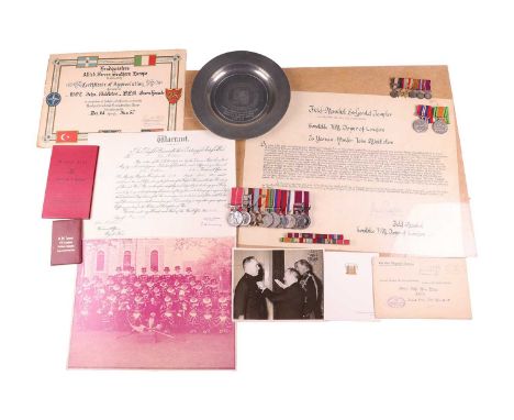A 1939-45 medal group to Cpl John Middleton, Princes of Wales Own Yorkshire Regiment (Green Howards) including a Meritorious 