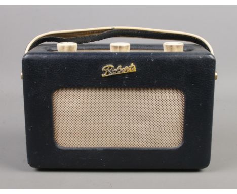 A Roberts portable vintage radio, model R200.  