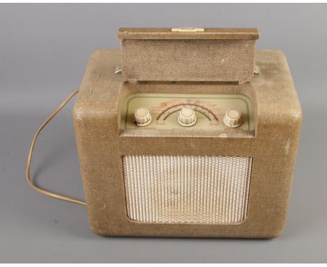 A vintage Bush Radio.  