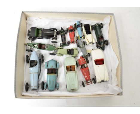 Competition and Sports Models, a group of white metal and kit built vintage models, including examples by Auto Replicas a No 