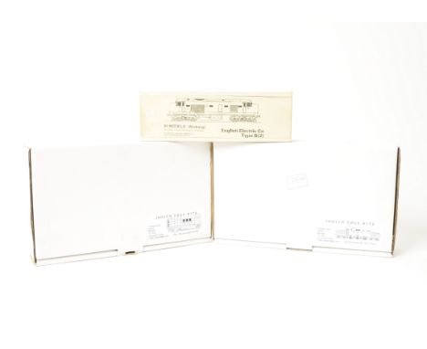 Unmade OO Gauge Diesel and Electric Locomotive Body Kits, comprising LMS Jackshaft-drive 0-6-0 diesel shunter and NER class E