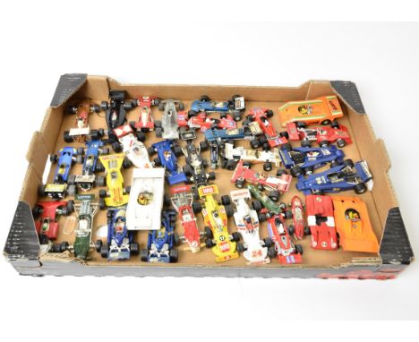 Postwar and Modern Diecast Vehicles, a playworn/repainted collection of private, commercial and competition vehicles, includi