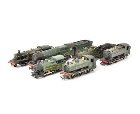 Unboxed OO Gauge GWR Steam Locomotives by Various Makers, comprising Hornby 'King Edward IV' no 6024 and 0-6-0PT no 8751 (mis
