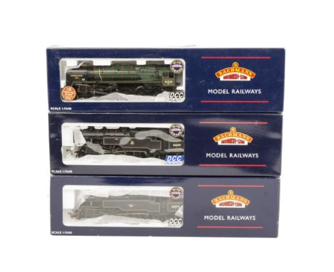 Bachmann 00 Gauge BR 9f and 4MT Standard Tank Locomotives and Tender,  32-850 Heritage Range in association with NRM BR green