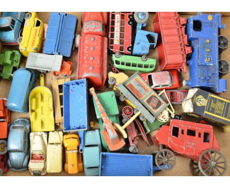 Postwar and Later Diecast Vehicles, a playworn group of private and commercial models mostly by Lesney, but including Budgie,
