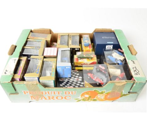 Vintage Competition Vehicles,  a boxed/packaged collection of 1:43 scale and similar models, including Brumm Oro (9), Brumm S