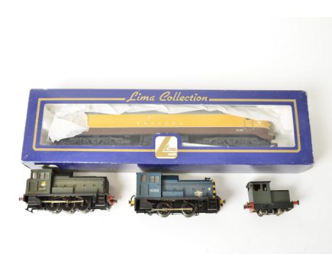Kit-built OO Gauge Diesel Locomotives, comprising kit-bodied experimental Hawker-Siddeley diesel HS2000 'Kestrel' on Lima Co-