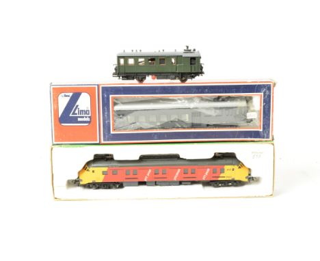 European HO Gauge Commercial and Kit-built Steam and Electric Railcars by M&amp;F and Lima, comprising M&amp;F 'Kittel' Steam