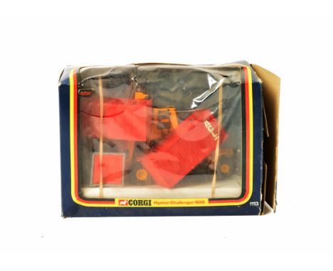 Corgi Hyster Challenger 800, a 1113 Hyster fork lift loose in original box, G, Box P 