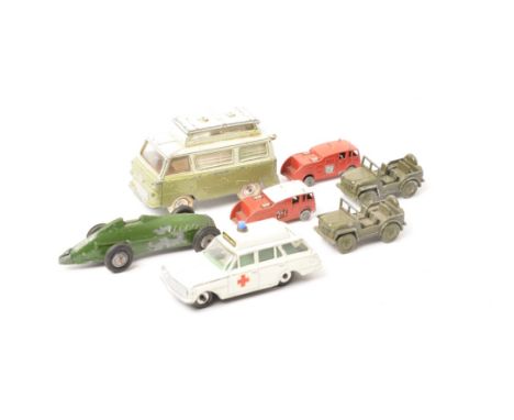 Postwar and Modern Diecast Vehicles, a playworn collection of vintage and modern, private, commercial and military vehicles, 