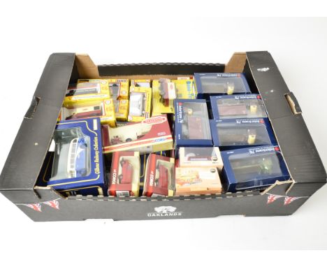 OO Scale Trackside Models, a boxed collection of 1:76 scale vintage mostly commercial models, some limited edition, including