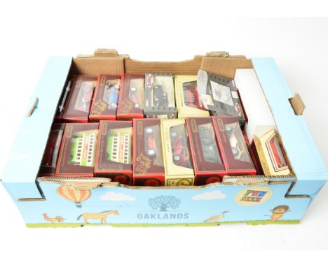 Modern Diecast Vehicles, a boxed/cased collection of vintage private and commercial vehicles, including Oxford Automobile (8)