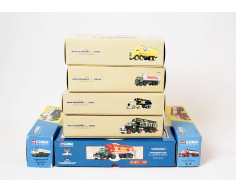 Corgi Classics Tankers, a boxed group of vintage vehicles, some limited edition, comprising 24202 Power Petroleum, 97951 Fode