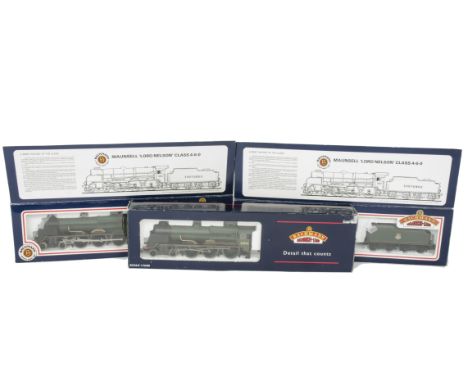 Bachmann 00 Gauge BR green Lord Nelson Class Locomotives and Tenders,  31-402  30851 'Sir Francis Drake', 31-406 30850 'Lord 