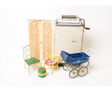 Pedigree Palitoy Triang and Mettoy a group of unboxed Sindy furniture by Pedigree, boxed Palitoy Pippa's Bedroom Set, Pippa's