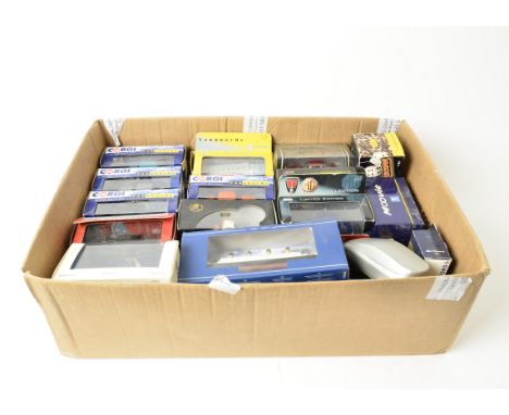 Modern Diecast Vehicles, a boxed collection of vintage and modern, private vehicles, 1:43 and smaller, some limited edition, 